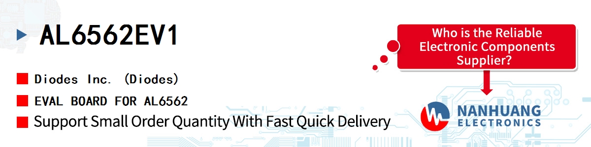 AL6562EV1 Diodes EVAL BOARD FOR AL6562