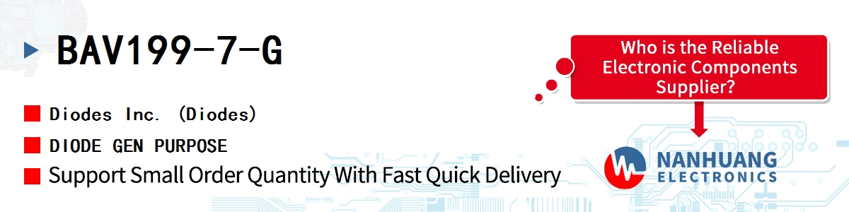 BAV199-7-G Diodes DIODE GEN PURPOSE