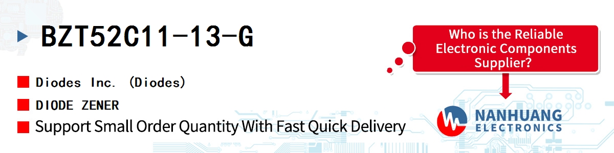 BZT52C11-13-G Diodes DIODE ZENER