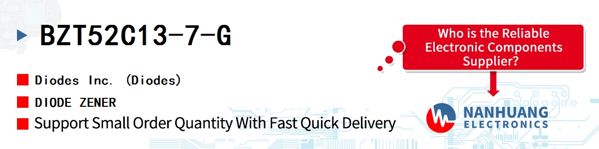 BZT52C13-7-G Diodes DIODE ZENER