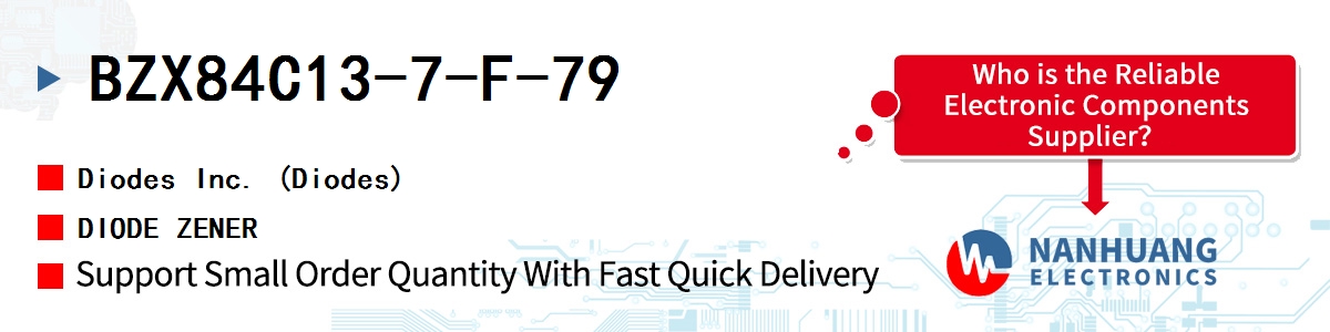 BZX84C13-7-F-79 Diodes DIODE ZENER