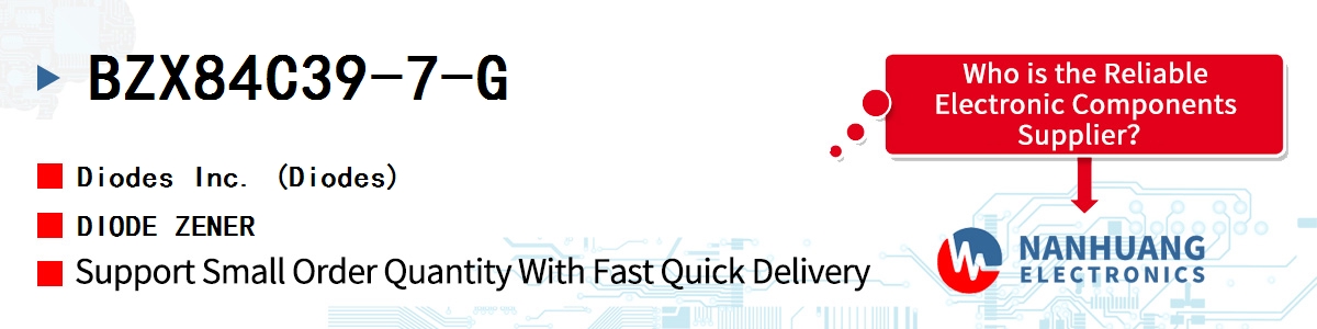 BZX84C39-7-G Diodes DIODE ZENER