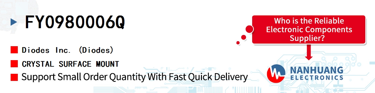 FY0980006Q Diodes CRYSTAL SURFACE MOUNT