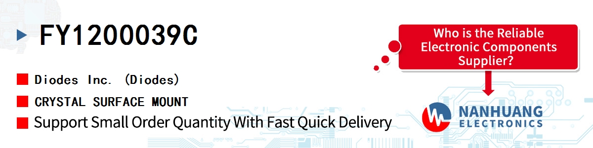 FY1200039C Diodes CRYSTAL SURFACE MOUNT