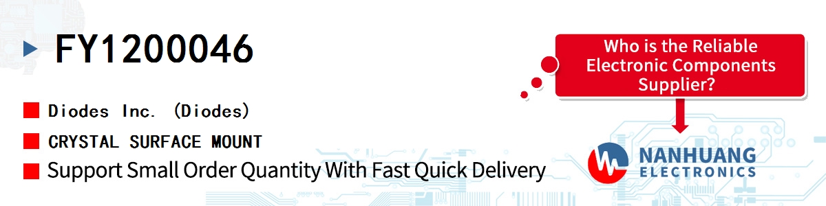 FY1200046 Diodes CRYSTAL SURFACE MOUNT