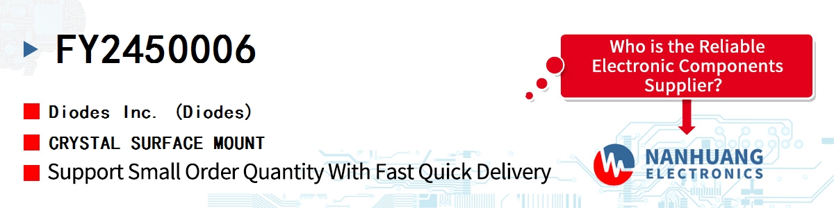 FY2450006 Diodes CRYSTAL SURFACE MOUNT