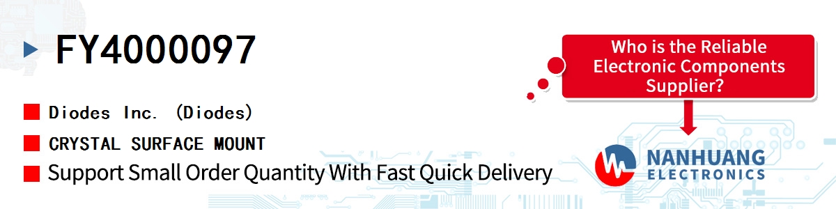FY4000097 Diodes CRYSTAL SURFACE MOUNT