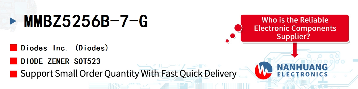 MMBZ5256B-7-G Diodes DIODE ZENER SOT523