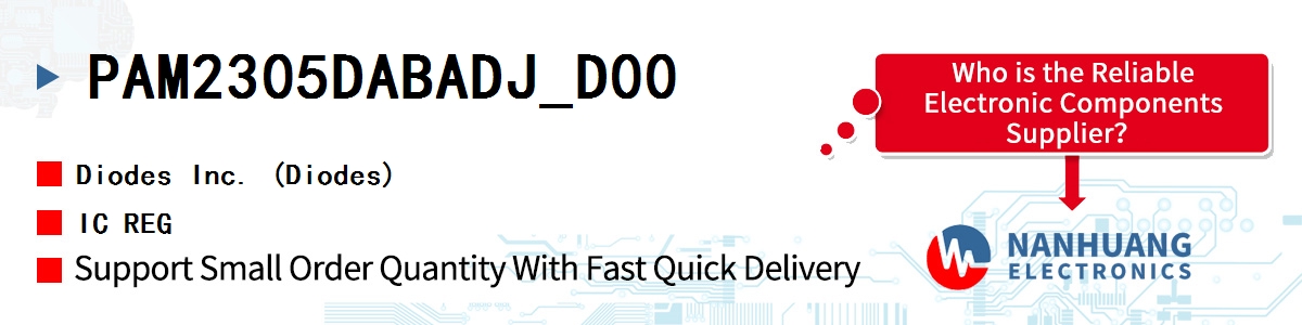 PAM2305DABADJ_D00 Diodes IC REG
