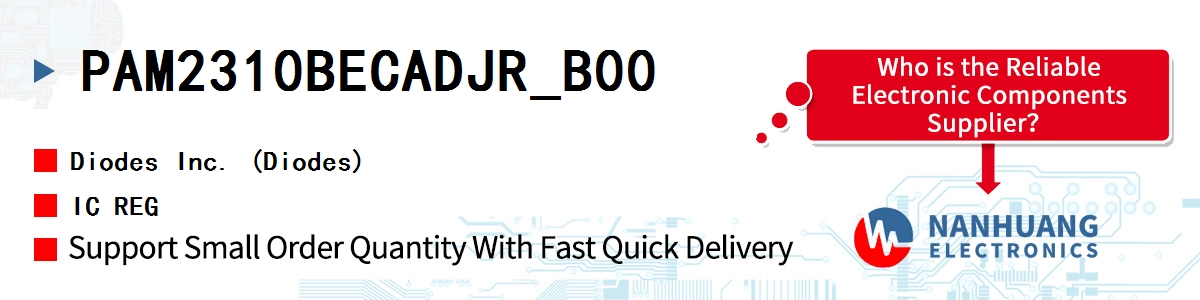 PAM2310BECADJR_B00 Diodes IC REG