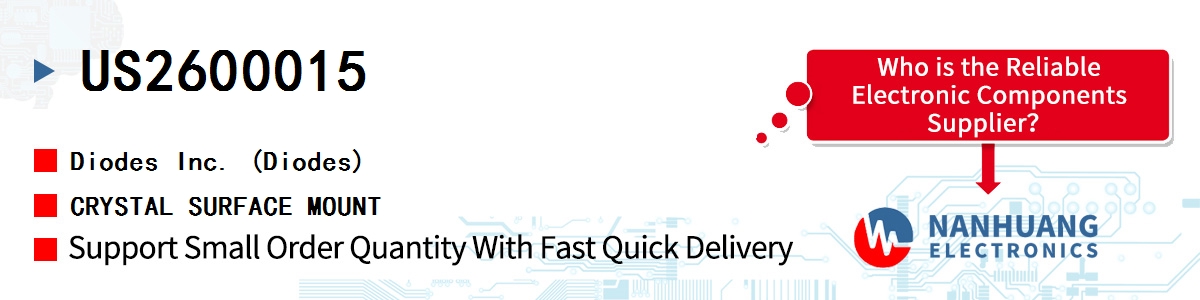 US2600015 Diodes CRYSTAL SURFACE MOUNT